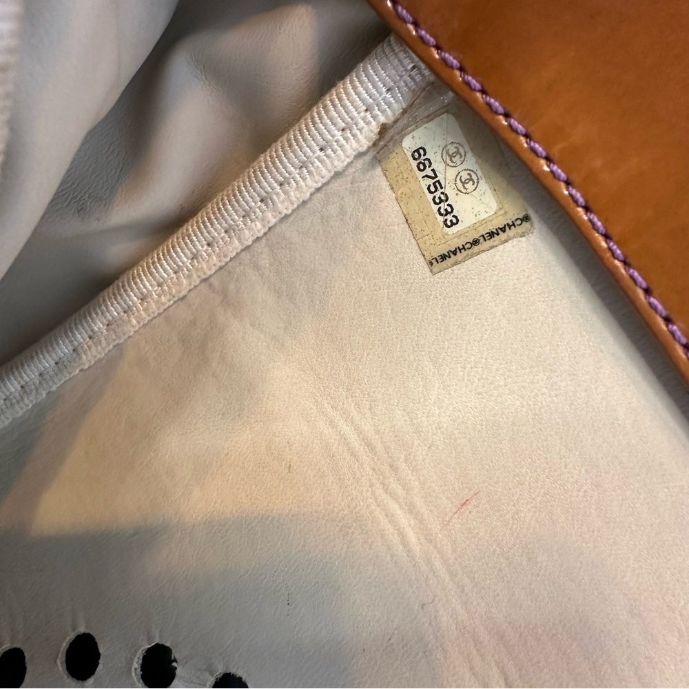 Chanel Beach Tote Tripple Coco Orange Brown Bag Beach Bag Shopping Subtle Lux - Picture 15 of 15
